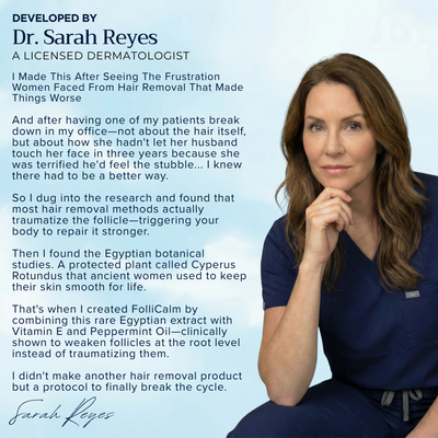 Renovia™ Cyperus Rotundus Skin Serum | Stop Unwanted Hair Growth Naturally