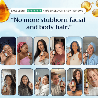 Renovia™ Cyperus Rotundus Skin Serum | Stop Unwanted Hair Growth Naturally