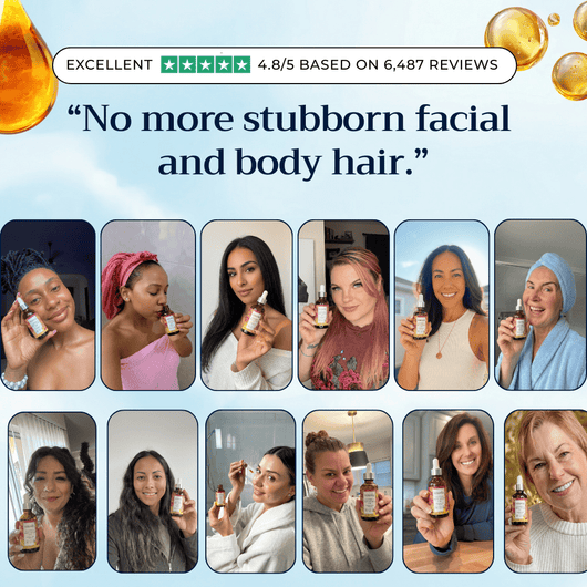 Renovia™ Cyperus Rotundus Skin Serum | Stop Unwanted Hair Growth Naturally